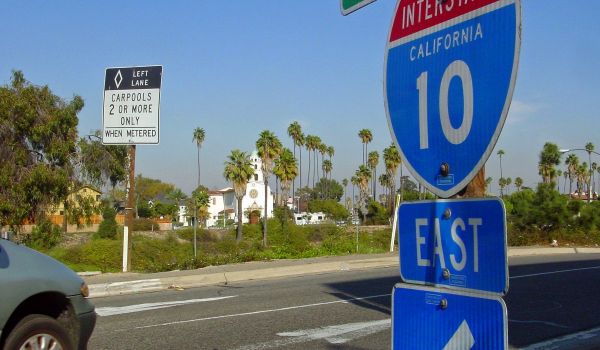 Construction of the 10 freeway tore through a then predominantly Black neighborhood.