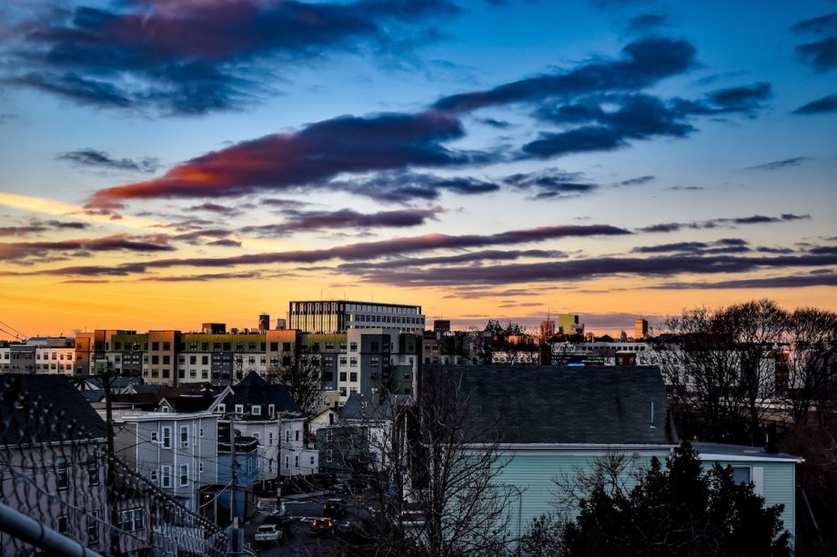 Skyline in Chelsea, MA